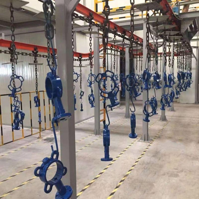 Hot Selling SS316 Stainless Steel Powder Painting Line for Fan and Lamp Post with High Quality