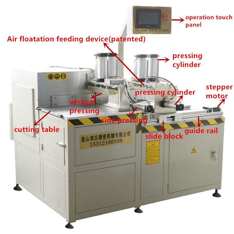 CNC Aluminium Corner Connector Cutting Machine