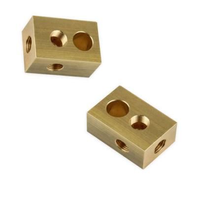 China Factory Custom Brass CNC Machined Parts for Brake Light Switch