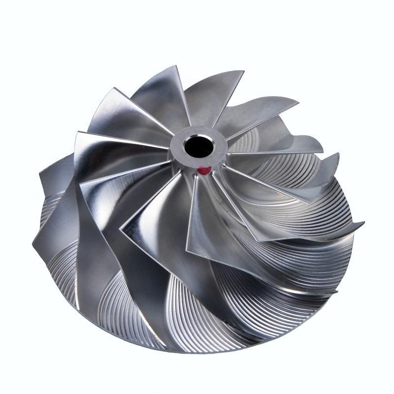 China Factory High Precision Custom Billet Turbocharger Compressor Wheel Turbocharger Impeller