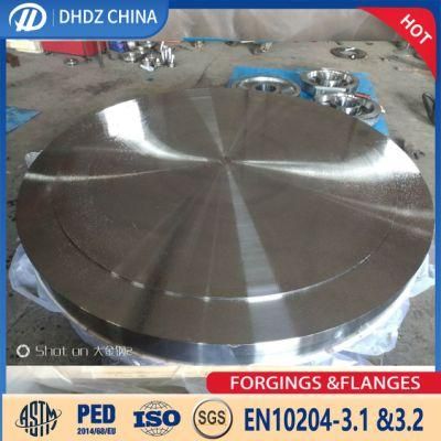 SS304 Disc Steel Forging Ring Forging