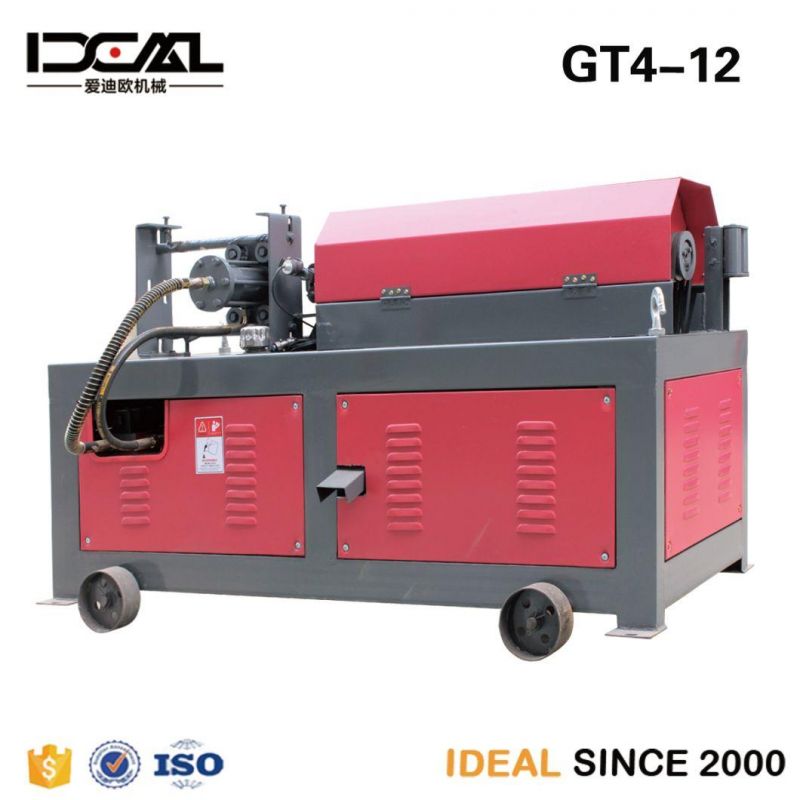 Factory Price 9kw Pure Copper Motor 4-12mm Steel Wire Straightening and Cutting Machine