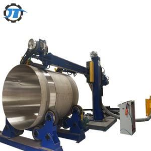 Stainless Steel Tank Pressure Vessel Surface Automatic Polishing Machine