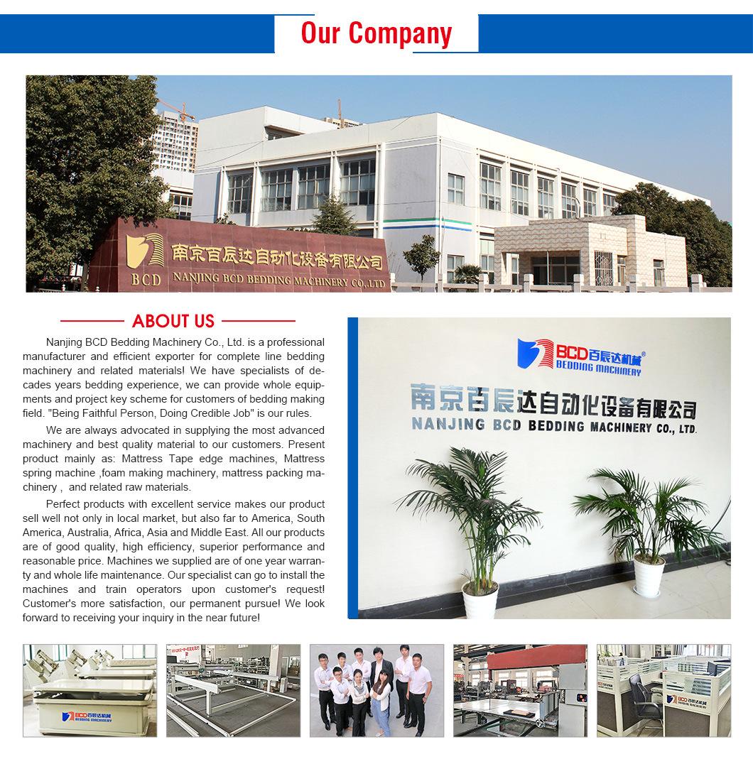 New Fully Automatic PLC Touch Screen Programme Mattress Spring Coiling Knotting Heat-Treating Machine with CE/SGS