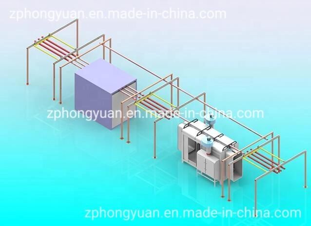 Electrostatic Powder Coating Booth with Recycle System