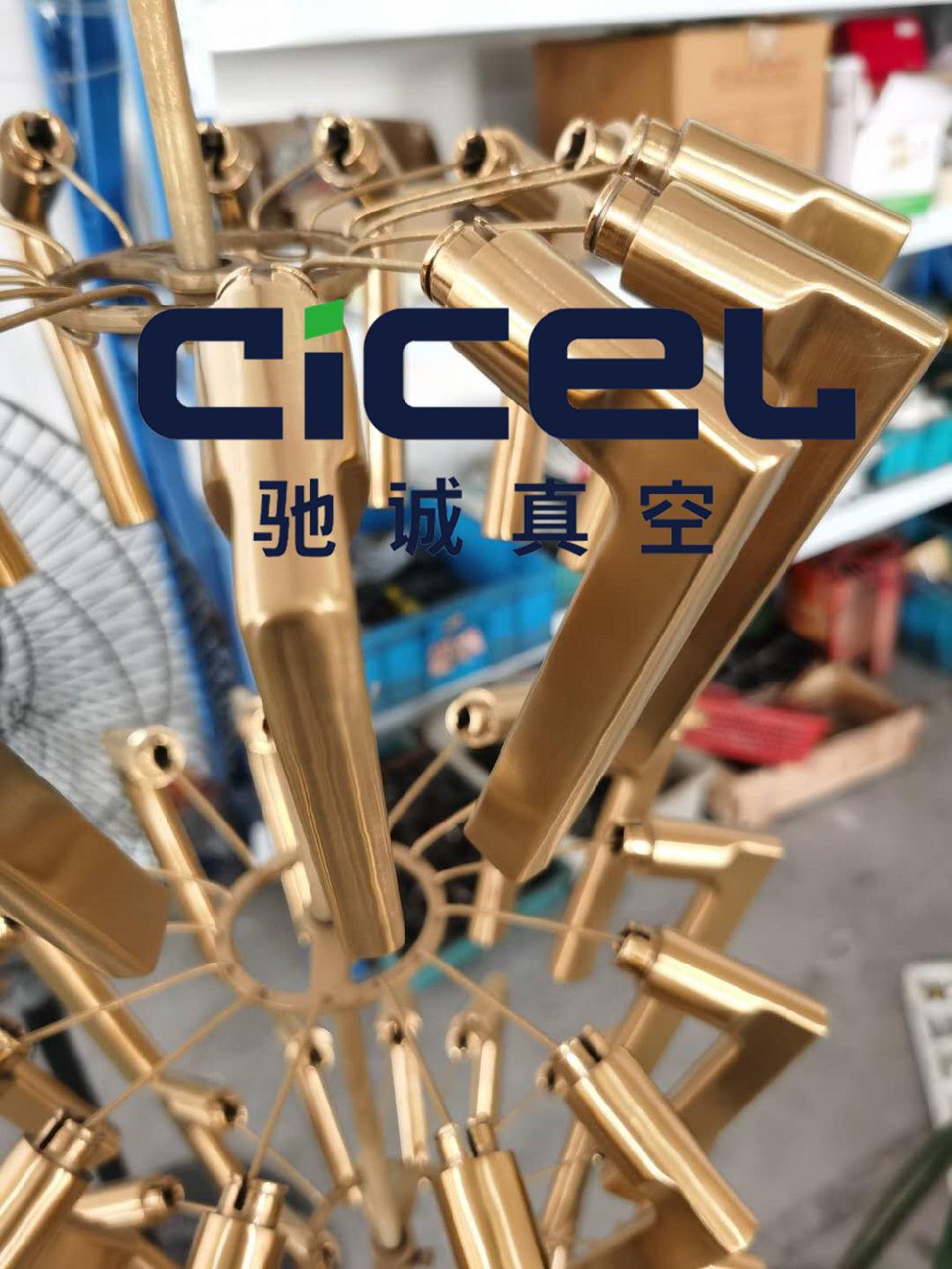 Cicel Door Handles PVD Gold Plating Machine Plant