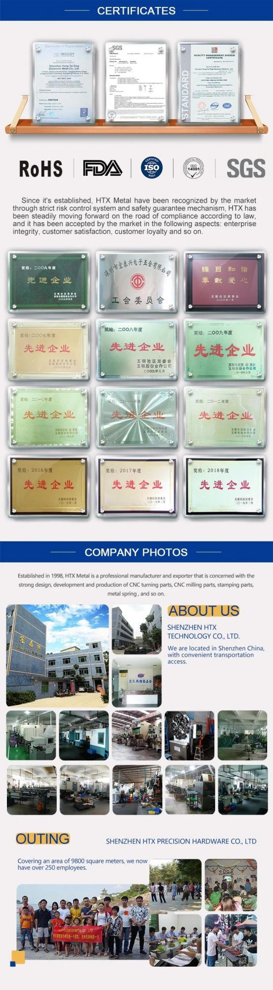 OEM Machining Custom Zinc Plating Iron Parts for Scales