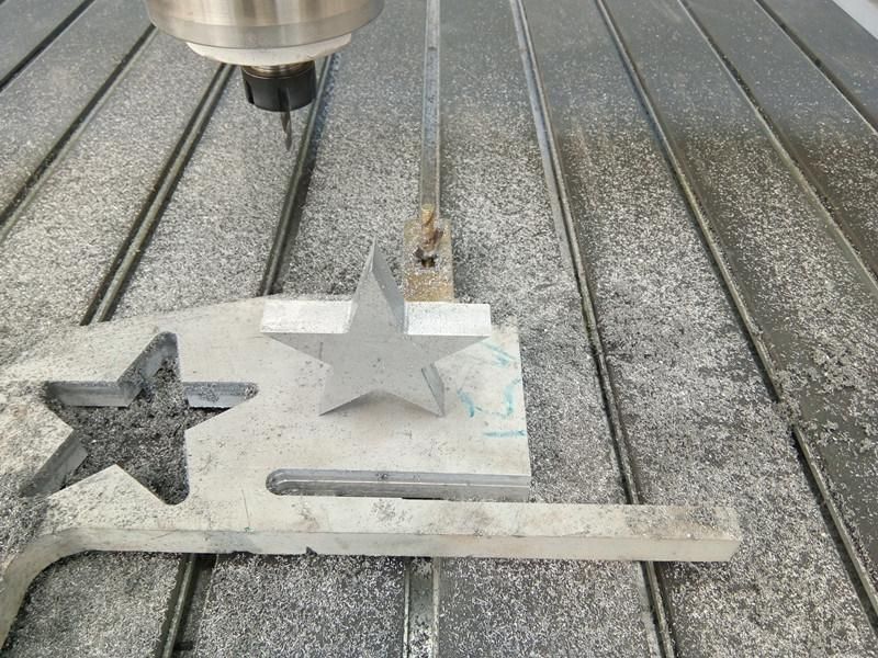 4040 6060 6090 3 Axis Iron Cast Iron Square Rails Metal Mould Cooper Brass Aluminum Gold Silver Metals CNC Engraving Cutting Milling Drilling Machine