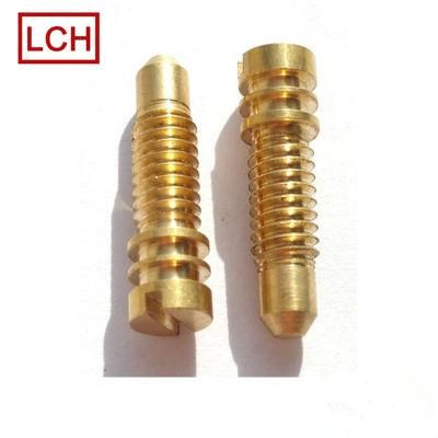 OEM Machine Custom Brass CNC Lathe Turning Mechanical Parts