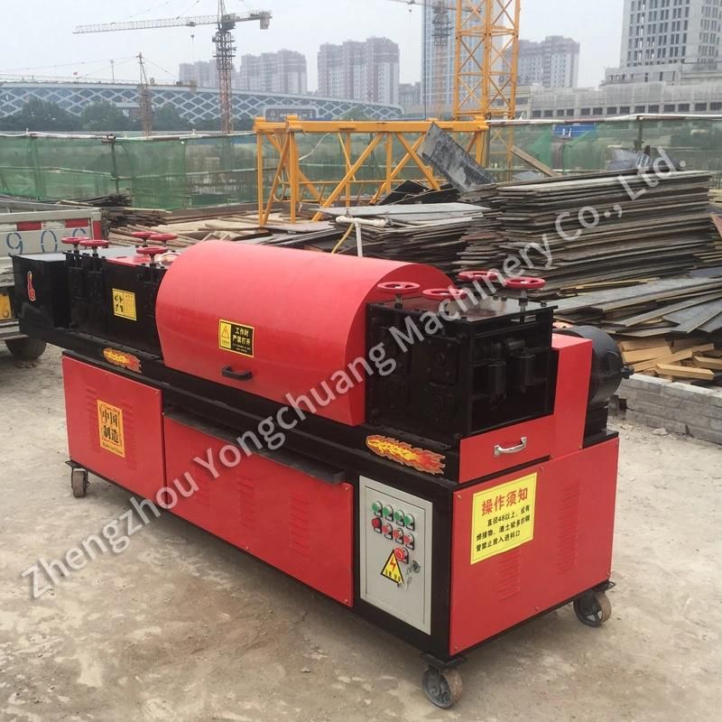 Customizable Scaffold Steel Pipe Straightening and Rust Removing Machine