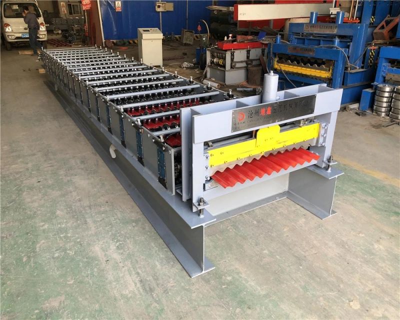 Corrugated 850 Steel Tile Making Machine /Roofing Machine