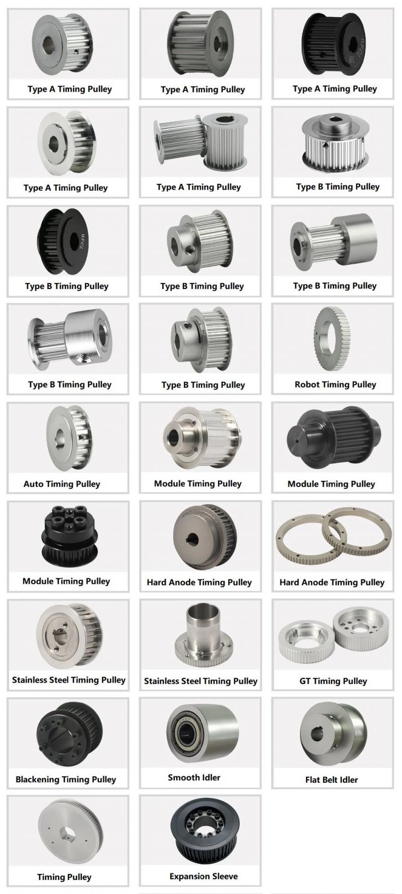Ihf Timing Pulleys Htd3m 20 Teeth Aluminum Synchronous Belt Pulley for New Energy