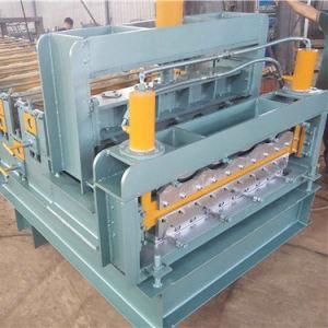 Double Layer Glazed Roll Forming Machine for Roof Sheet