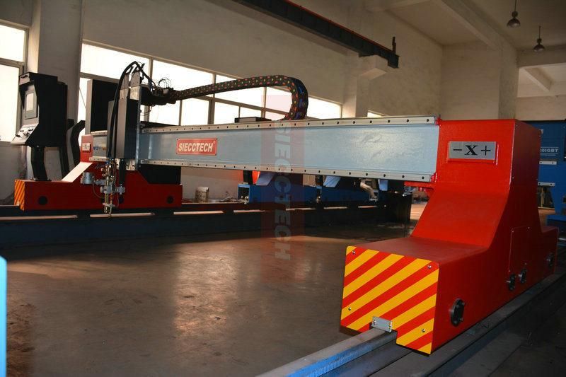Siecc3015D Plasma Cutting Carbon Steel Sheet Filber Laser Cutting Machine