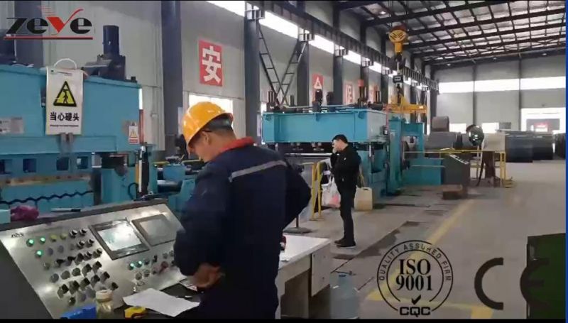 High Quality Galvanized Steel Plate Moving Cut to Length Line