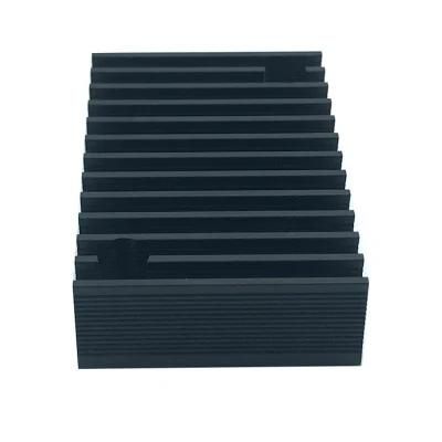 High Power Dense Fin Aluminum Heat Sink for Svg and Apf and Radio Communications and Inverter and Electronics and Welding Equipment and Power