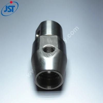 Custom Precision Machined CNC Machinery Parts Stainless Steel Connectors for Food Equipment