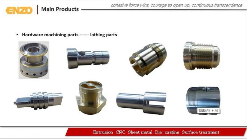 Precision Automatic Lathe Metal Aluminum Brass Stainless Steel Turning CNC Machining Parts