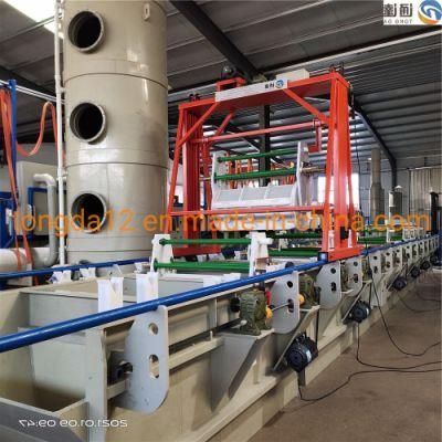 Tongda11 Automatic Electroplating Equipment Barrel Plating Machine Zinc Electroplating Line