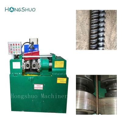 China Manufacture High Speed Three Rollers Parallel Thread Thin Walled Tube Thread Rolling Machine