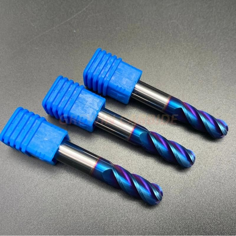 Gw Carbide-Tisin Coating of Carbide Square End Mill Cutter