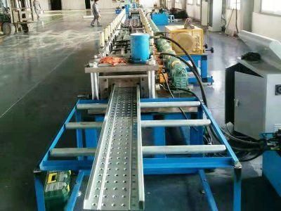 Stainless Steel Aluminum Scaffold Plate Roll Forming Machine Walk Board Roll Former