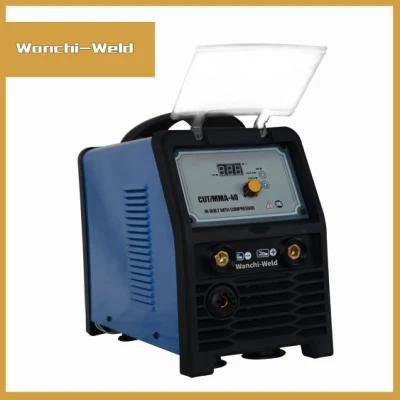 Cut/MMA-40 Compressor Inverter Air Plasma Cutting Machine Electric Arc Welding Machine