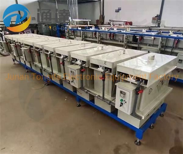 Manually Electroplating Nickel Chrome Mini Plating Equipment Copper Plating Plant