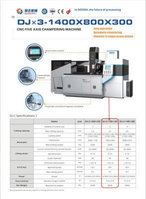 DJ3-1200*250- Own Patented Metal Plate Chamfer Bevel Machine