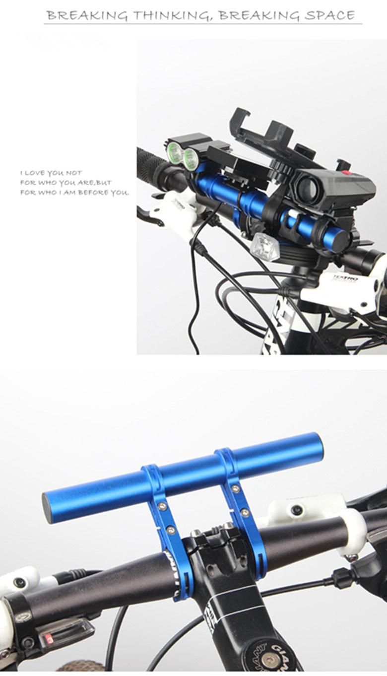 Aluminum Customized CNC Bicycle Accessories Handle Extension Frame