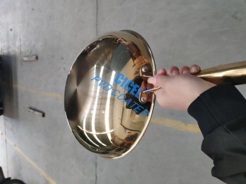 Cicel Kitchen Ware PVD Gold Plating Machine Plant
