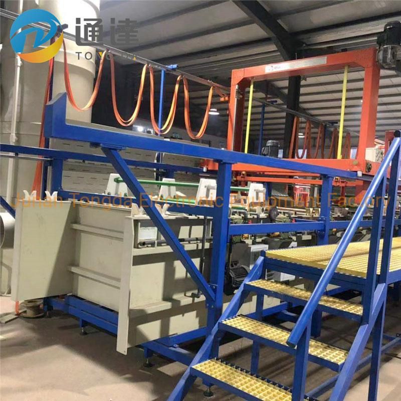 Semi-Automatic Barrel Plating Production Line Electroplating Machine for Matel