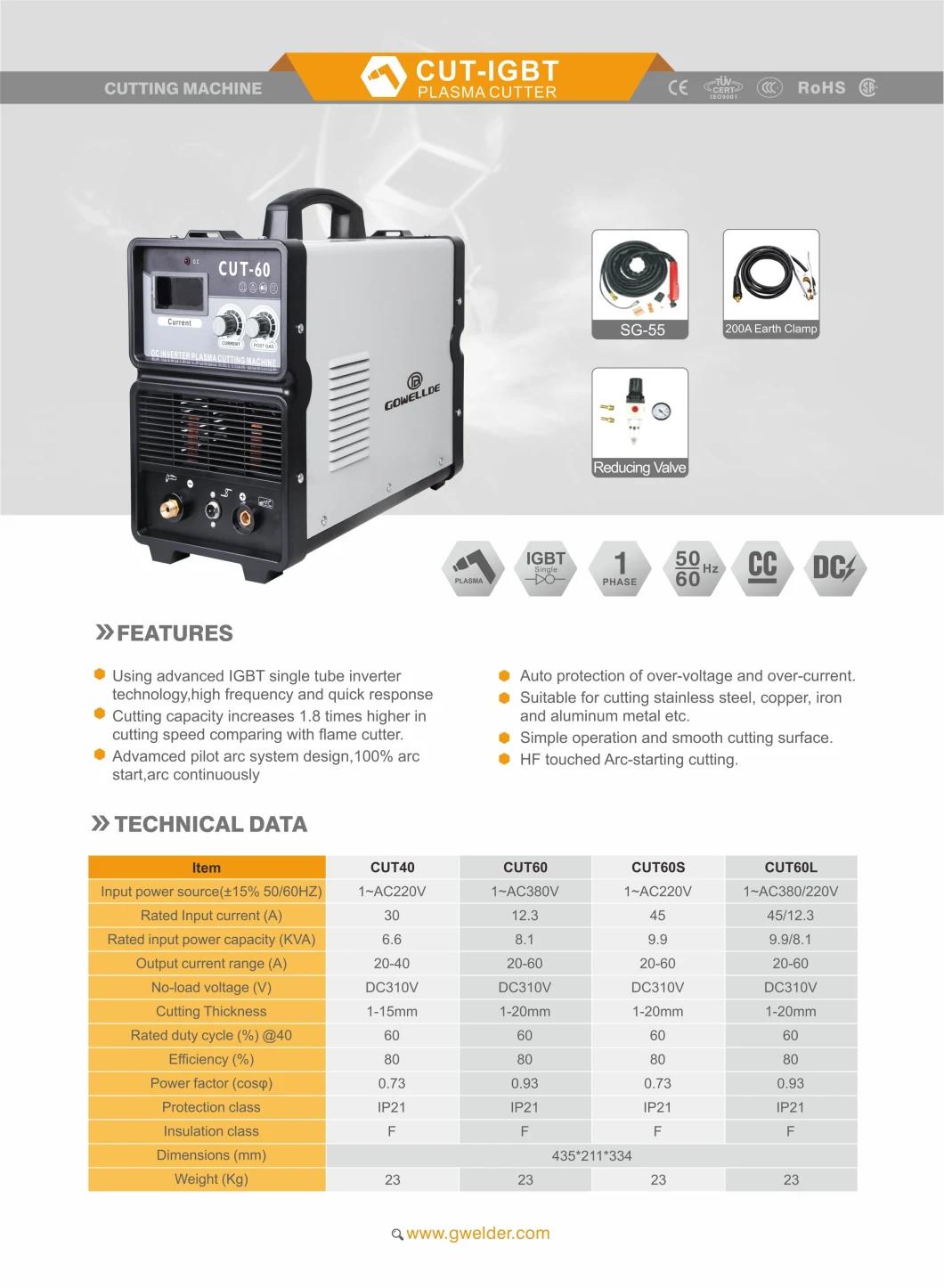 Hot Selling IGBT Module DC Inverter Cutting Machine