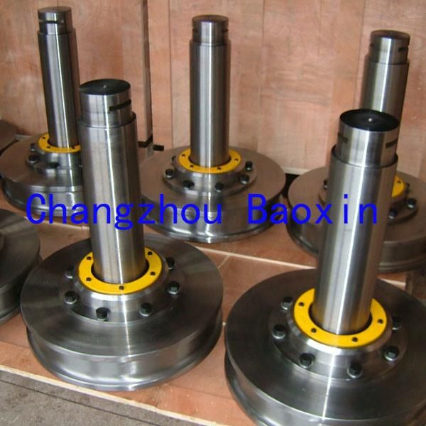 Cheap Shaft and Forged Steel Crane Wheel