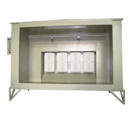 Open Face Powder Coating Spray Paint Booth