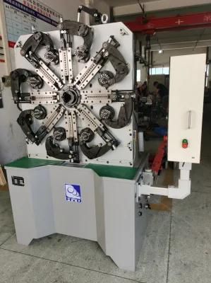 Hyd Three Axis Multi-Functional Auto Wire Coiling Computer Spring Forming Machine