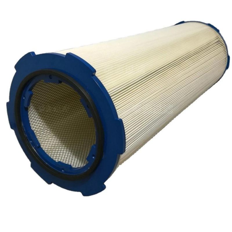 Pulse Filter Cartridge Type Cylinder Air Dust Collector Filter for Industrial Dust Cleaning