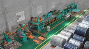 High Automatic Aluminum Coil Start-Stop Shear Cut to Length Line