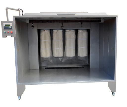 Electrostatic Manual Powder Coating Cabinet Spray Booth for Small Work Shop