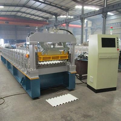Roll Machine Sheet Metal Roof Roll Forming Metal Roofing Sheet Making Machine with CE Certificate
