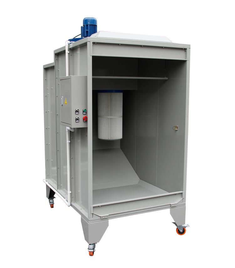 Mini Powder Coat Spray Paint Booth for Gas Cylinder
