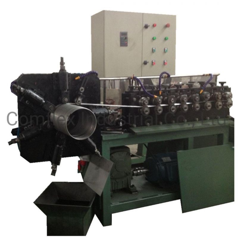 Round/Polygonal Flexible Interlock Exhaust Pipe Making Machine