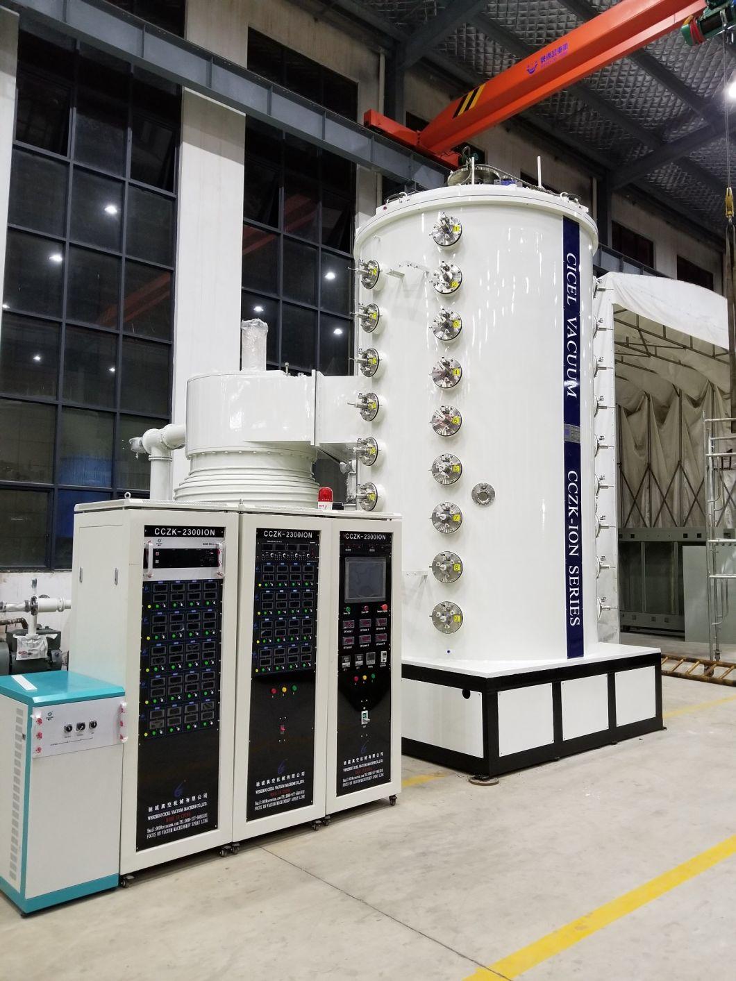 Stainless Steel Sheet PVD Vacuum Coating Machine /4′*8′/5′*10′ Ss Sheet Titanium Nitride Tin Plating Machine