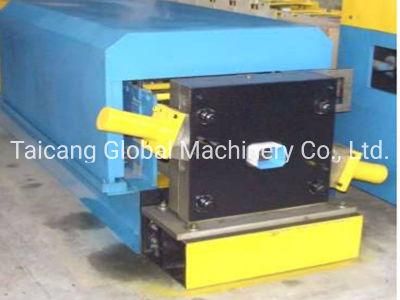 Color Steel PPGI Rectangular Rain Downpipe Downspout Pipe High Speed Roll Forming Machine