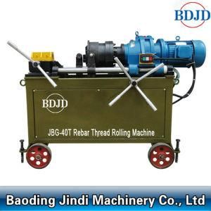 Jbg-40t Rebar Thread Rolling Machine with Thread Length 100mm