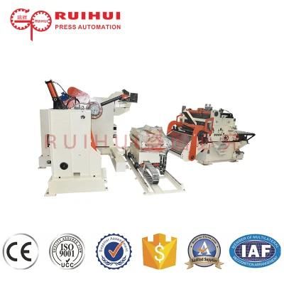 Metal Straightening Machinery Decoiler Straightener Feeder Decoiler Straightener Feeder 3 in 1 Precision Decoiler Straightener Feeder