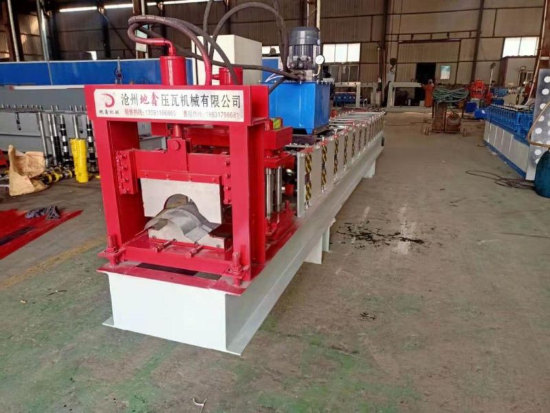 Roof Ridge Cap Tile Making Roll Forming Machine/Roof Ridge Tiles Building Materials Machinery