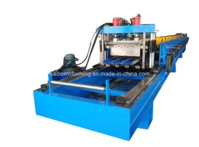 Track Cutting Metal Deck Roll Forming Machine