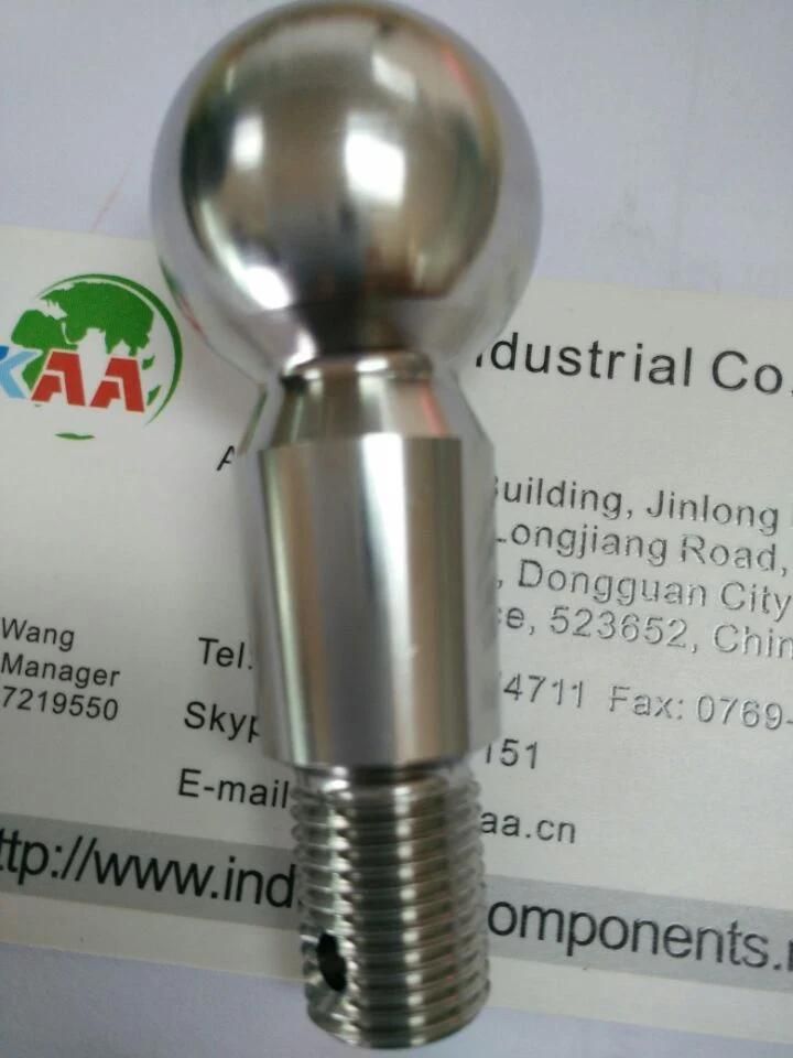 CNC Turning Custom Yellow Zinc Plating 1018 Steel Bushing Sleeve Bolt as Your Design