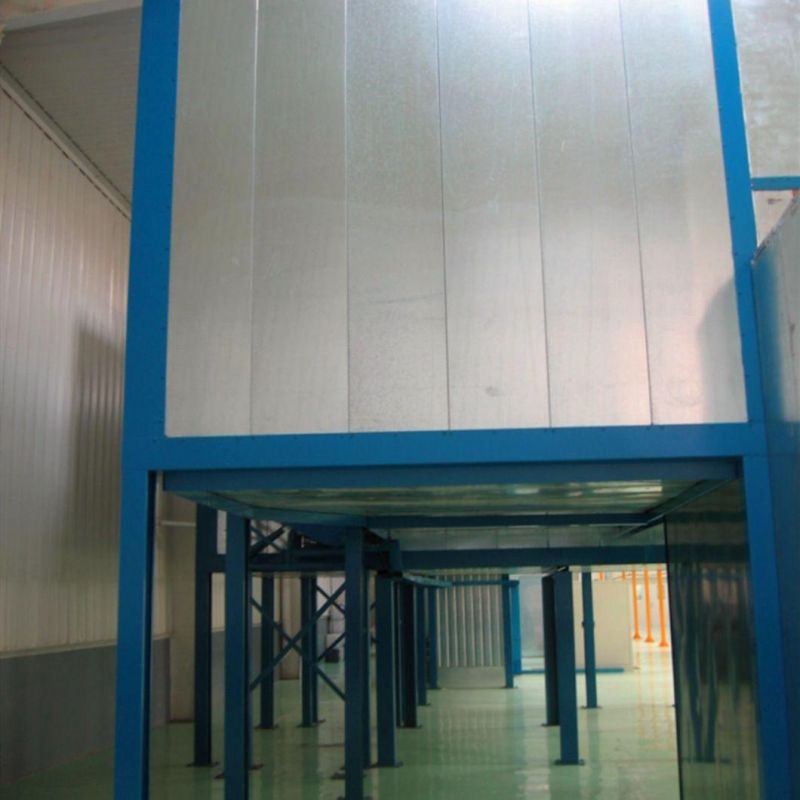 Automatic Electrostatic Liquid/Powder Coating Painting Curing Oven with ISO